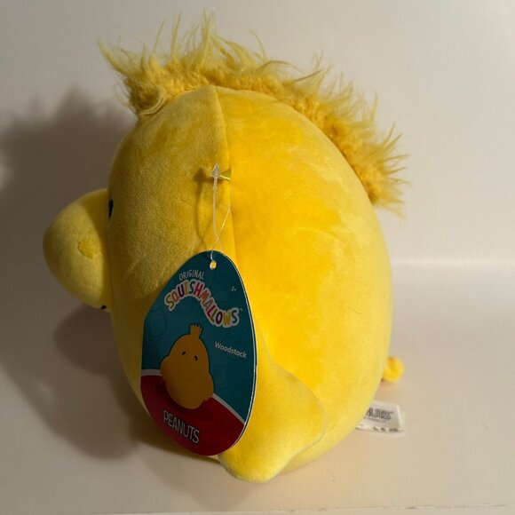 Squishmallows Peanuts Woodstock Yellow New With Tags - Picture 3 of 11